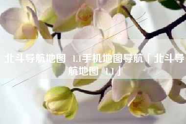 北斗导航地图 1.1手机地图导航「北斗导航地图 1.1」 北斗导航地图 1.1手机地图导航「北斗导航地图 1.1」
